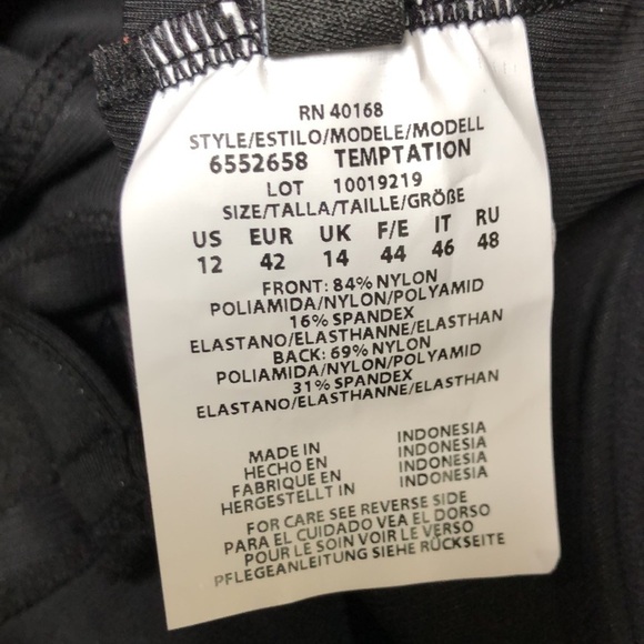 Miraclesuit Nepali Temptation One Piece Swimsuit NWT Size 12 - Picture 8 of 13